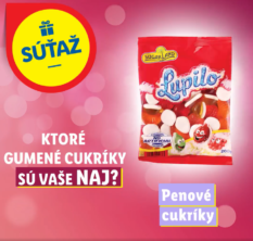 Súťaž 10 balení vašich NAJ gumených cukríkov od Lidl