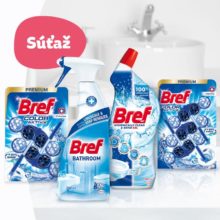 Súťaž o 5 balíčkov produktov Bref