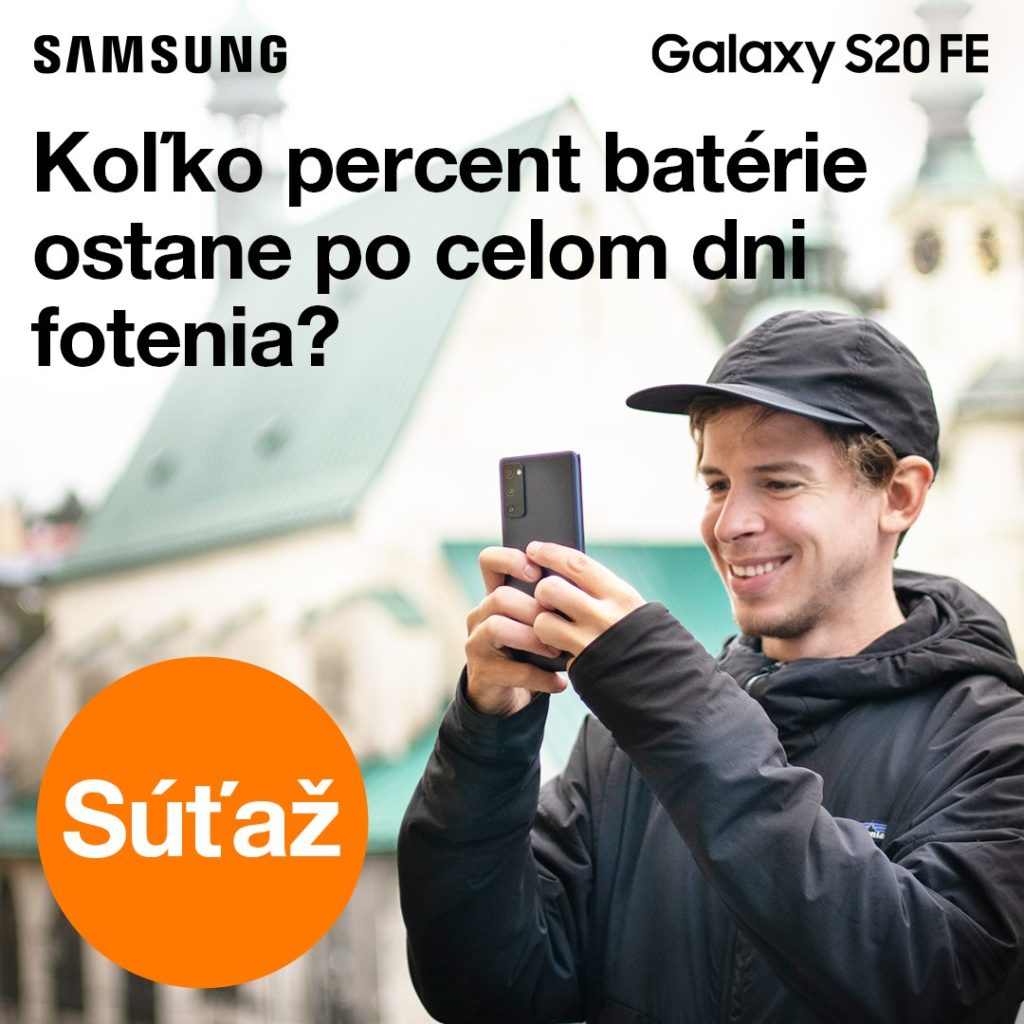 Súťaž o Samsung Galaxy S20 FE