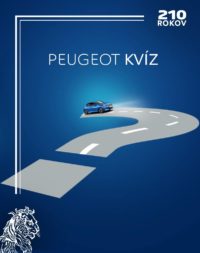 Súťaž o darčekové predmety Peugeot k 210. výročiu značky Peugeot