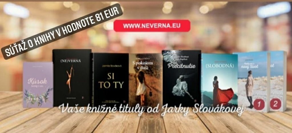 Súťaž o tituly Jarmily Slovákovej v hodnote 81€