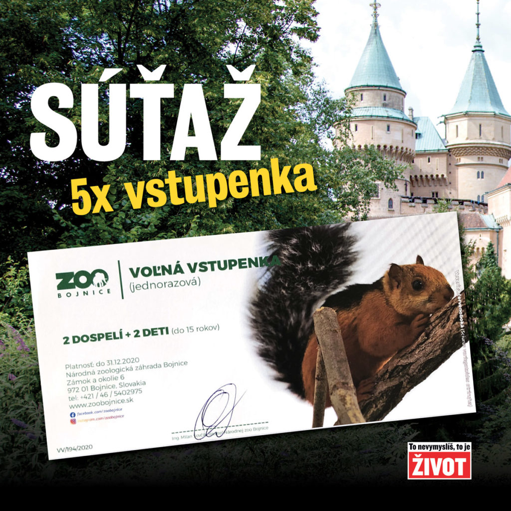 Súťaž o vstupenky do bojnickej ZOO pre celú rodinu