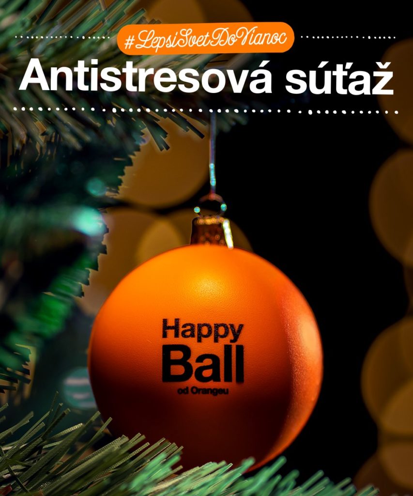 Antistresová súťaž o Happy Ball od Orange