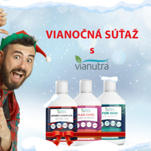 Súťaž o balíček VIANUTRA MAN PACK