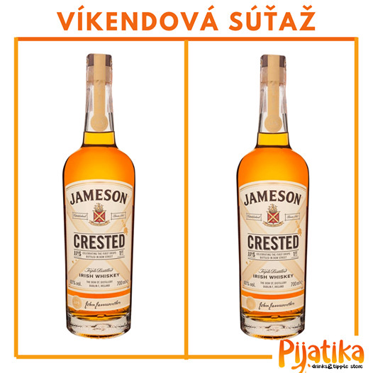 Súťaž o fľašu Jameson Crested