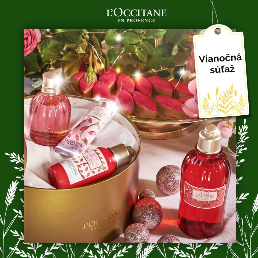 Súťaž o produkty Rose Calission od L'OCCITANE en Provence