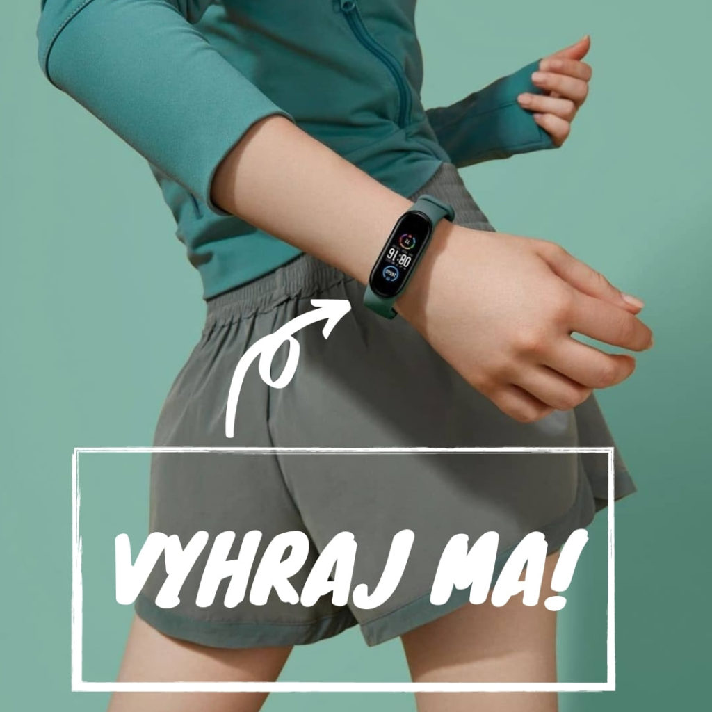 Súťaž o smart športový náramok Xiaomi Mi Smart Band 5