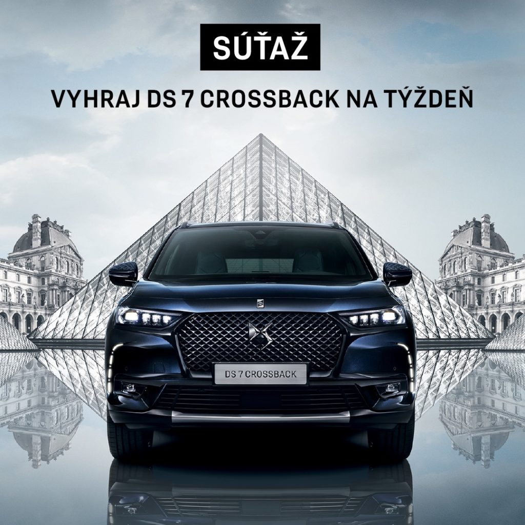 Vyhrajte DS 7 CROSSBACK E-TENSE 4x4 na týždeň