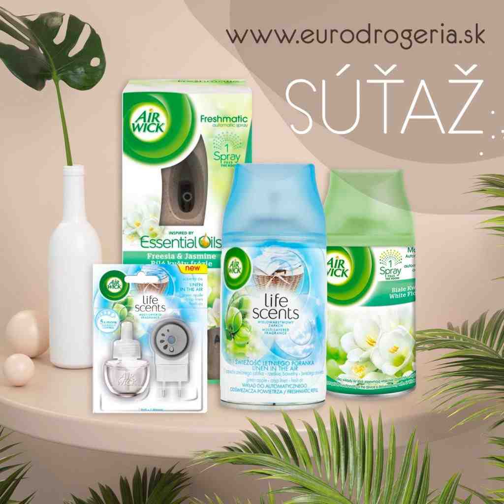 Súťaž o darčekový set Air Wick