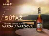 Súťaž o fľašu kvalitnej desaťročnej arménskej brandy ARARAT 10YO Akhtamar