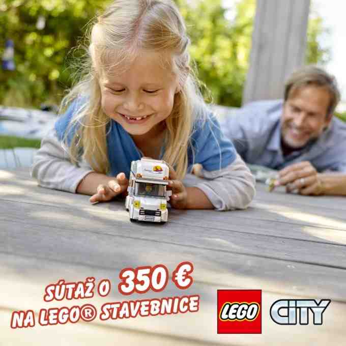 Súťaž o poukaz v hodnote 350€ na nákup LEGO stavebníc