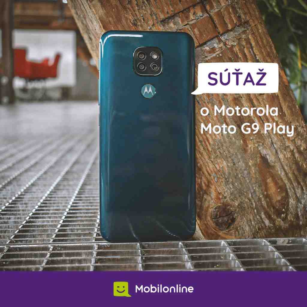 Súťaž o Motorola Moto G9 Play