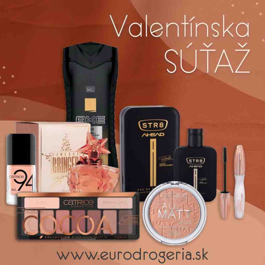 Súťaž o Valentínsky darčekový set od Eurodrogeria