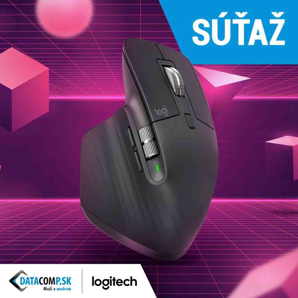 Súťaž o myš Logitech MX Master 3