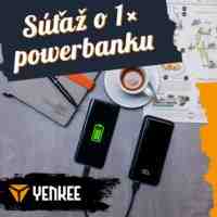 Súťaž o powerbanku Yenkee YPB 1020