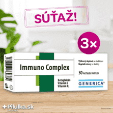 Súťaž o produkty Immuno Complex