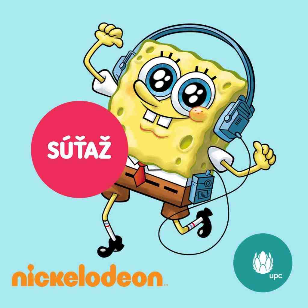 Súťaž o 5x rodinnú sadu rúšok s tematikou Spongeboba