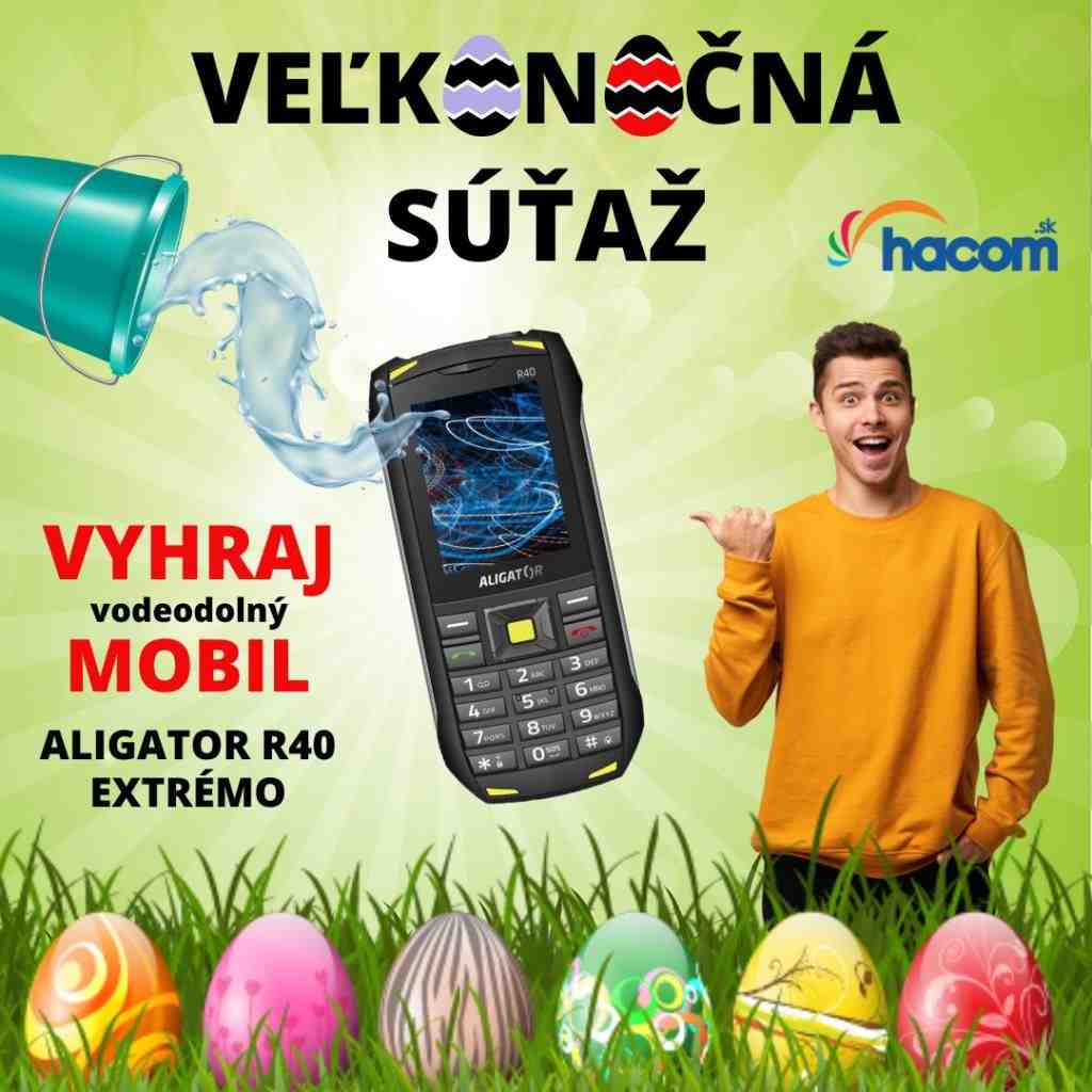 Veľkonočná súťaž o mobilný telefón ALIGATOR R40