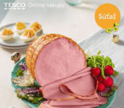 Súťaž o poukážku 40 € na nákupy v Tesco Online