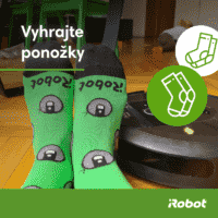 Súťaž o 2 páry iRobot ponožiek