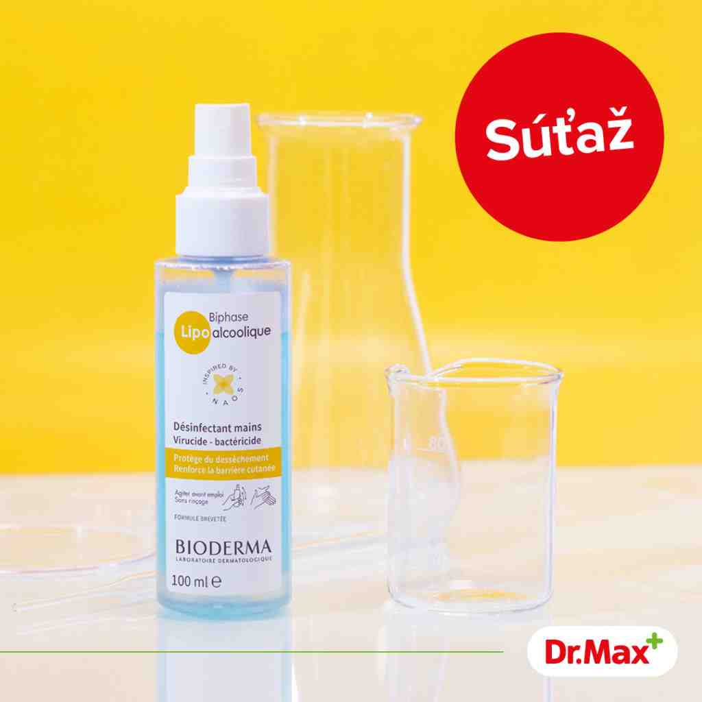 Súťaž o BIODERMA Biphase Lipo alcoolique - prelomovú novinku v dezinfekcii rúk!