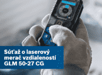 Súťaž o laserový merač vzdialeností GLM 50-27 CG