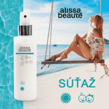 Súťaž o ochranný roztok na tvár a telo SPF 50+ značky Alissa Beauté