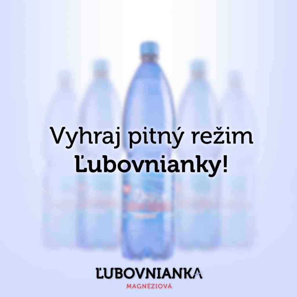 Vyhraj pitný režim od Ľubovnianky