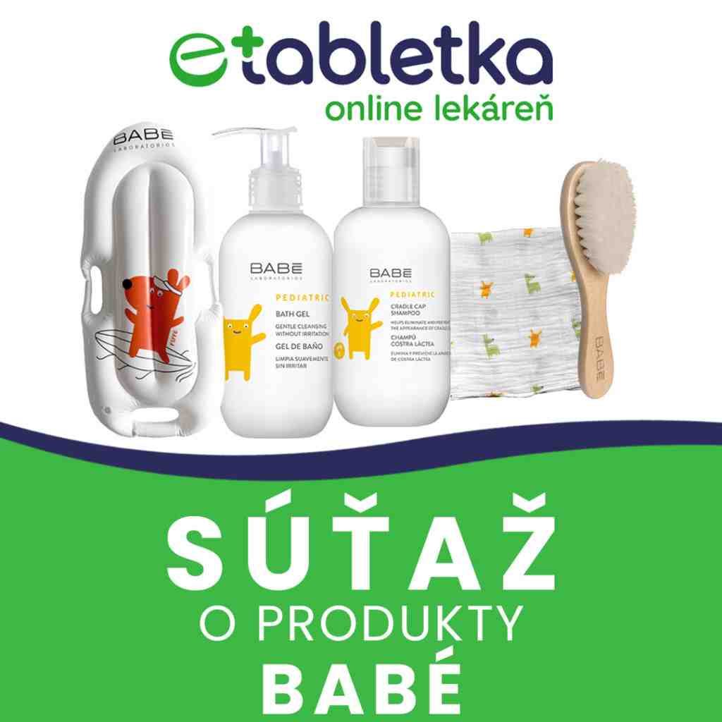 Súťaž o 2x balíček produktov rady BABÉ