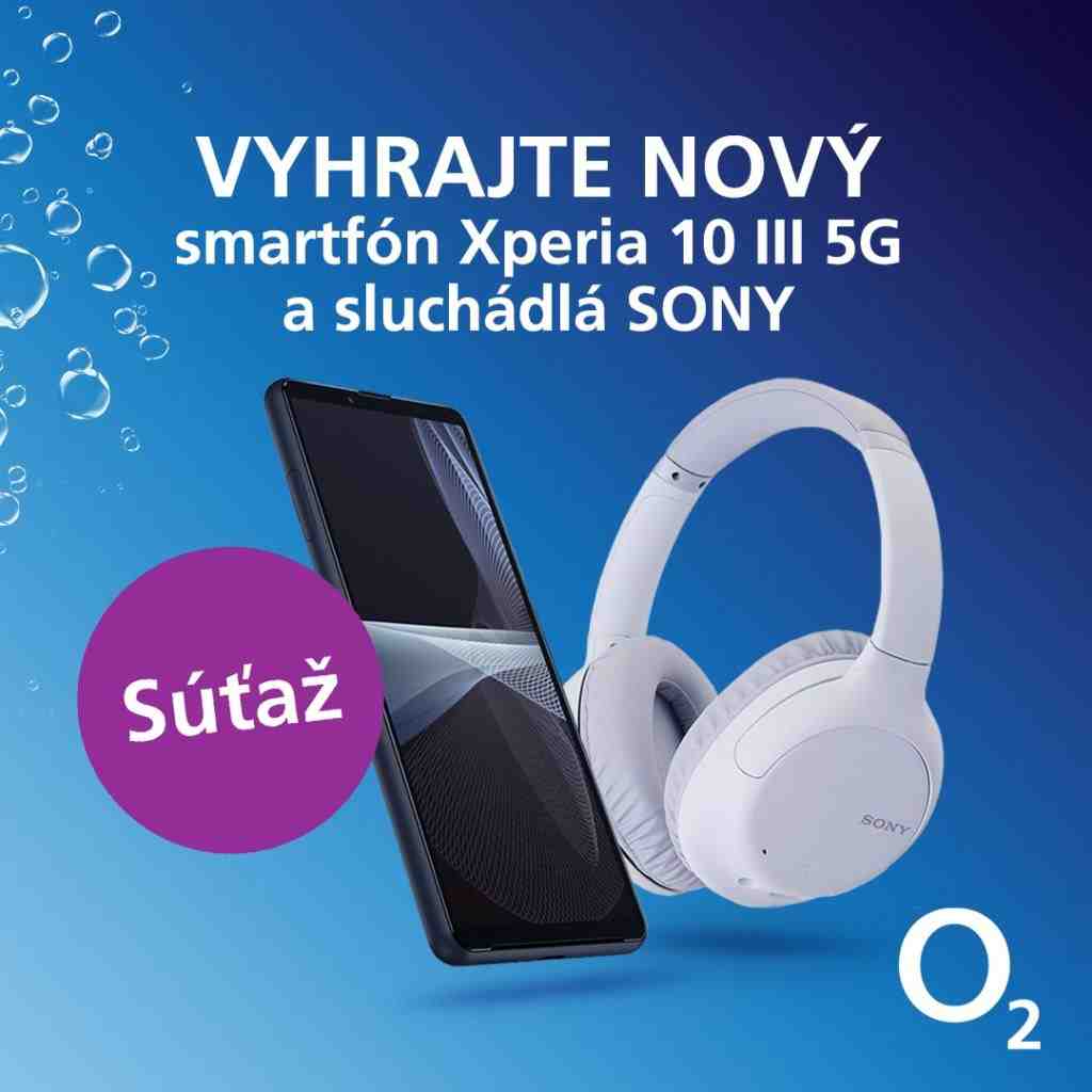 Súťaž o smartfón SONY Xperia 10 III 5G so SONY slúchadlami