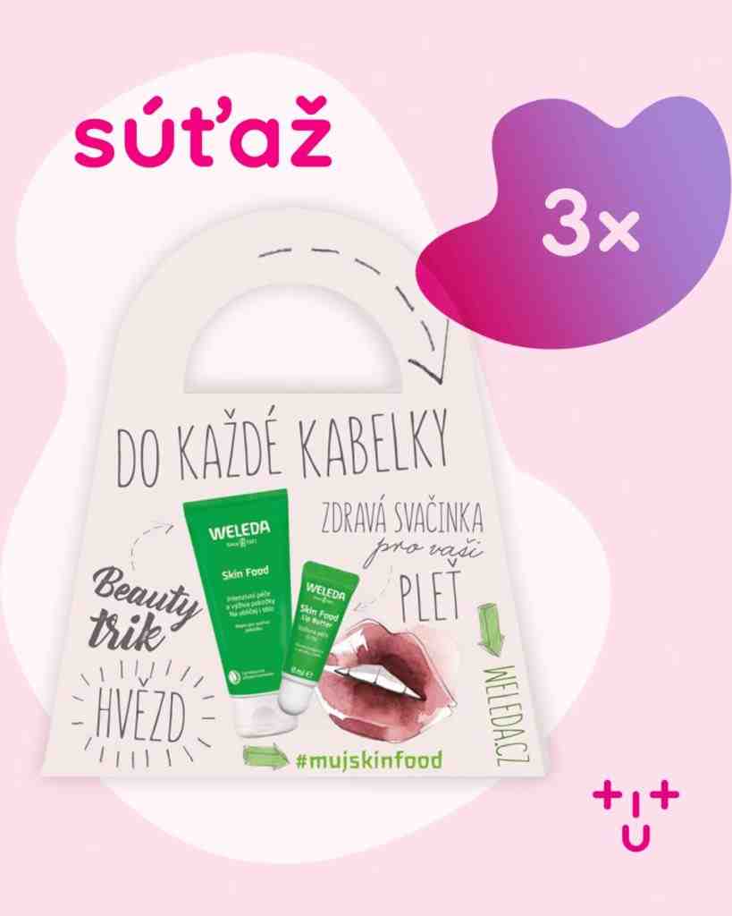 Súťaž o 3x Weleda Skin Food do každej kabelky