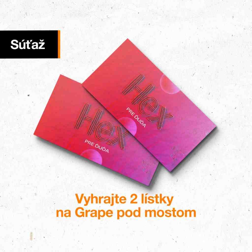 Súťaž o 2 lístky na Grape pod mostom