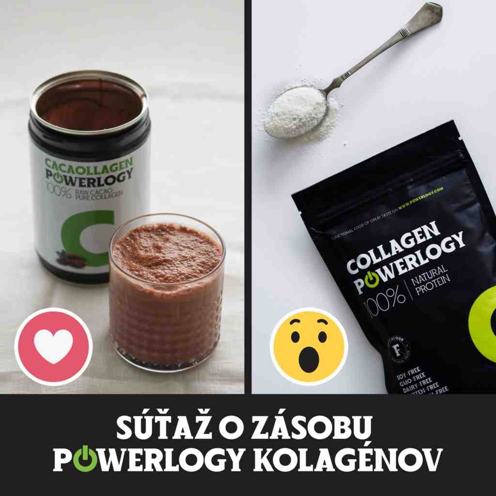 Súťaž o Powerlogy Collagen a Cacaollagen