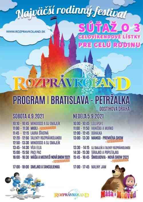 Súťaž o dvojdňový lístok na najväčší rodinný festival ROZPRÁVKOLAND