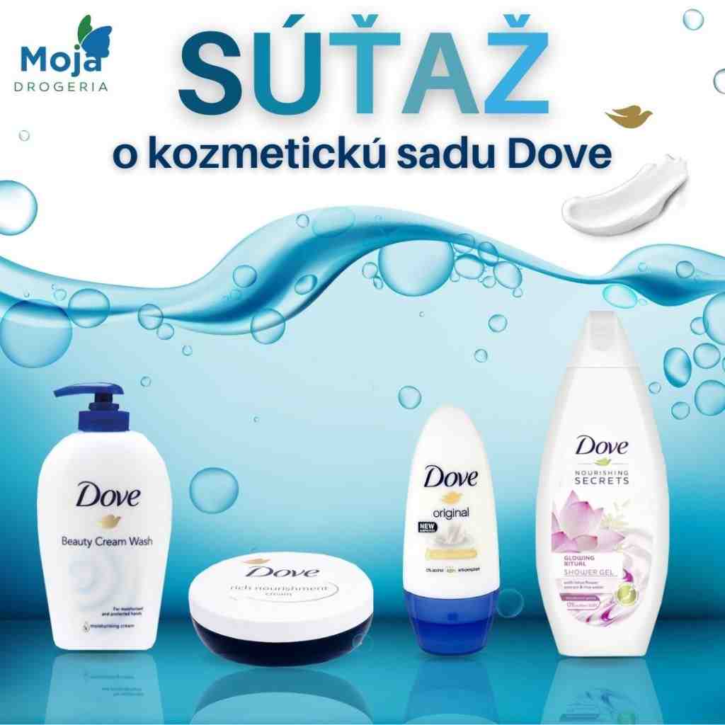 Súťaž o sadu kozmetických produktov značky Dove