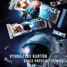 Súťaž o MIX kartón Space Protein tyčiniek