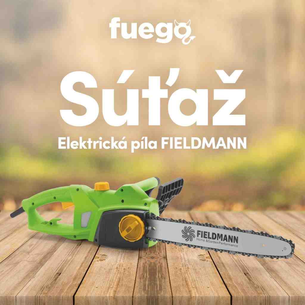 Súťaž o elektrickú pílu FIELDMANN