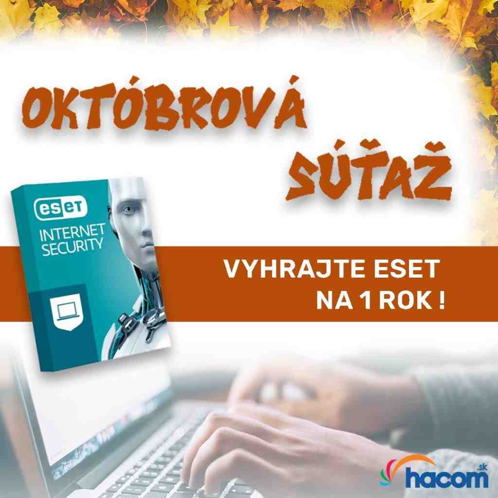 Súťaž o ESET Internet Security na 1 rok