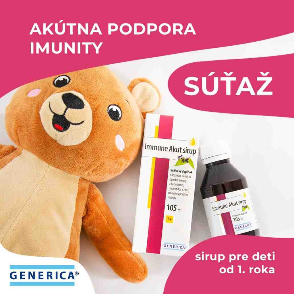 Súťaž o Immune Akut sirup