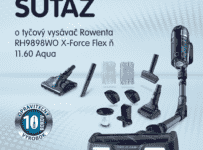 Súťaž o tyčový vysávač 3 v 1 Rowenta RH9898WO X-Force Flex 11.60 Aqua