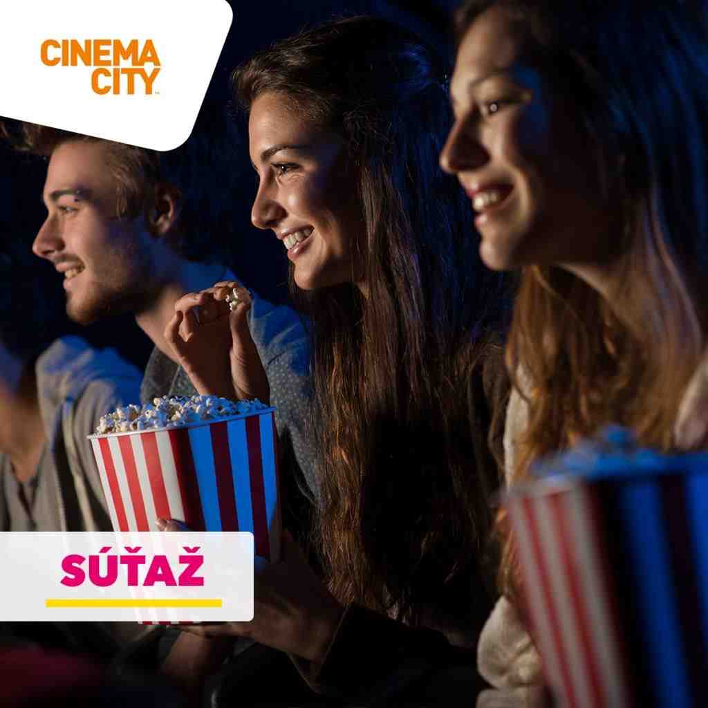 Súťaž o 2 lístky do Cinema City