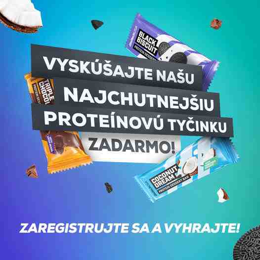 Súťaž o proteínové tyčinky Protein Dessert Bar