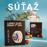 Súťaž o smart hodinky CARNEO Gear+