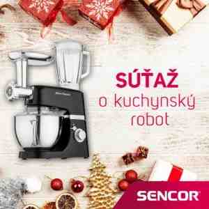 Súťaž o kuchynský robot SENCOR STM 6359BK