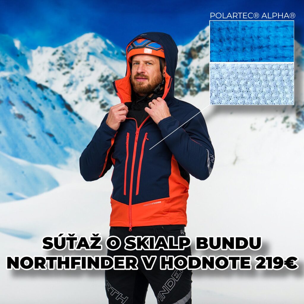 Súťaž o skialp bundu SOKOLEC v hodnote 219€