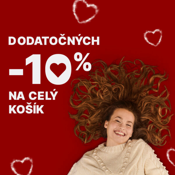 Extra zľava 10% na celý nákup na Top Shop