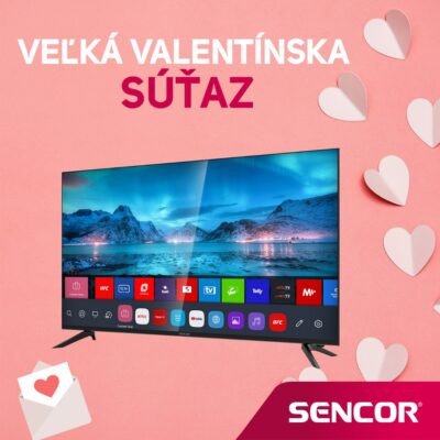 Súťaž o LED televízor SENCOR SLE 50US800TCSB