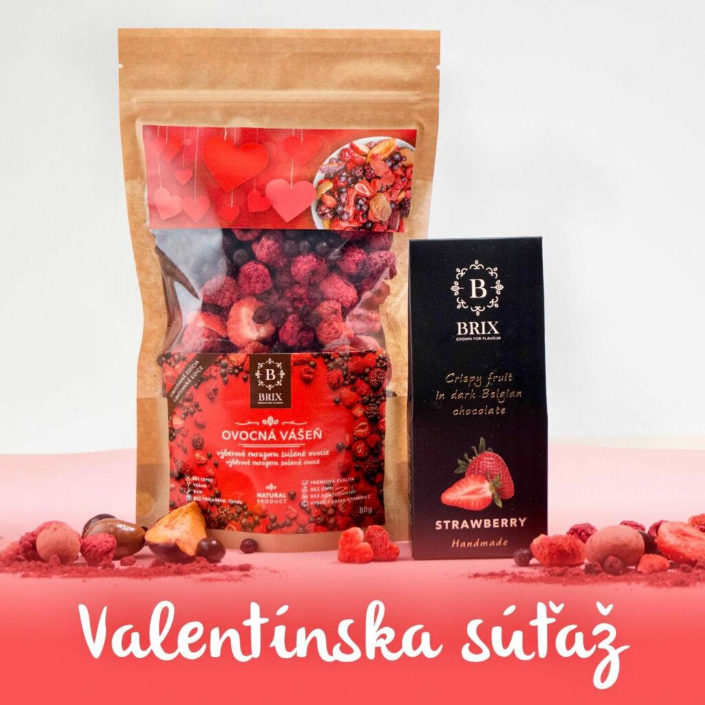 Valentiínska súťaž s Brixom