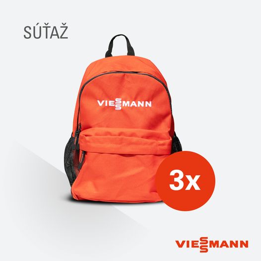 Súťaž o 3 ruksaky Viessmann