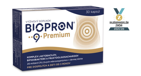 Súťaž o 5 výživových doplnkov Biopron 9 Premium